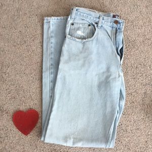 ARIZONA JEAN CO. Vintage Distressed Jeans 34 x 34 tag